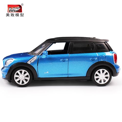 美致车模 汽车模型仿真宝马mini跑车原厂合金车模1:32儿童玩具车产品